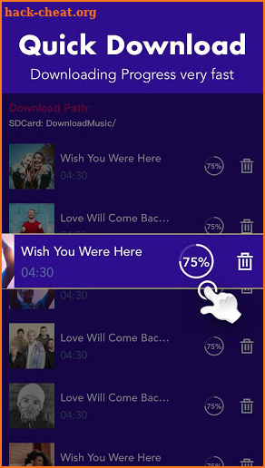 Free Music Downloader & Mp3 download Player screenshot