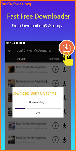 Free Music Downloader & Mp3 Downloader & Player screenshot