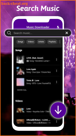 Free Music Downloader-Download MP3 Music&MP4 Video screenshot