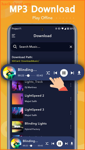 Free Music Downloader - Mp3 Music Download Player screenshot