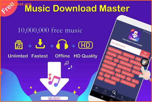 Free Music Downloader + Mp3 Music Download Song screenshot