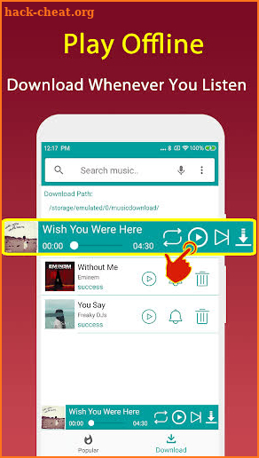 Free Music Downloader - Mp3 Music Song Download screenshot