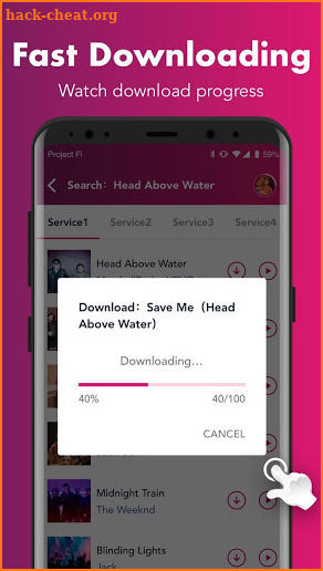 Free Music downloader - Music player screenshot