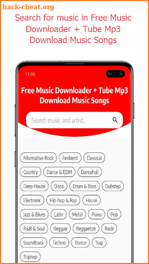 Free Music Downloader + Tube Mp3 Download Music screenshot