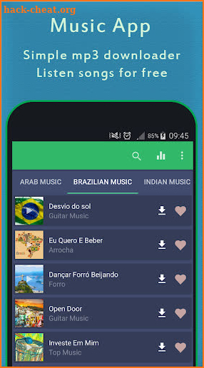 Free Music Downloaders screenshot