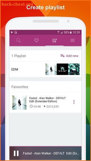 Free Music: FM Radio & MP3 Player screenshot