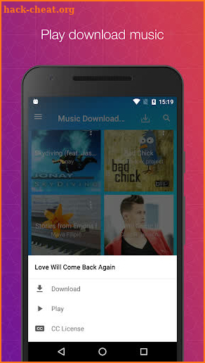 Free Music - Free MP3 Music Download Player screenshot