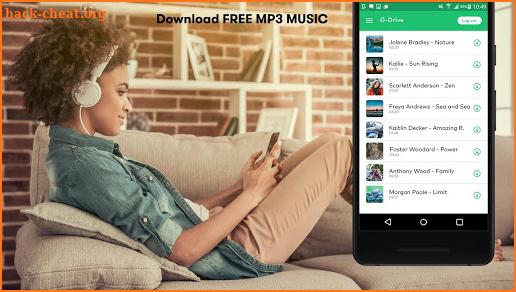 Free Music Mp3 Download - Download using Cloud screenshot