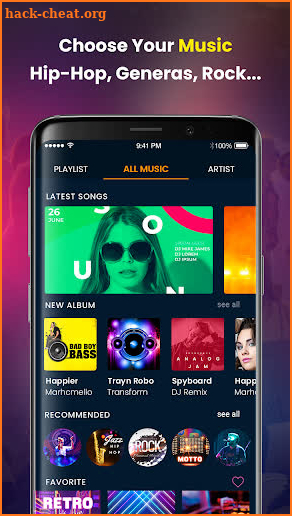 Free Music MP3 Player Offline screenshot