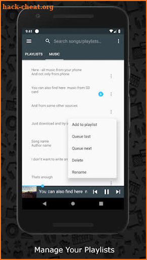 Free Music Mp3 Player SD Downloader Pro screenshot