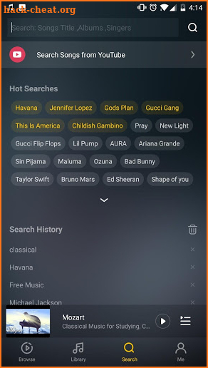 Free Music - Offline & Background Player screenshot