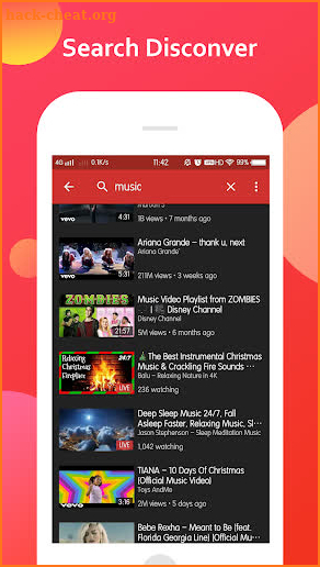 Free Music Play Tube & Video Tube Player screenshot