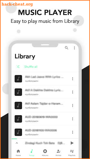 Free Music Player - best android music player screenshot