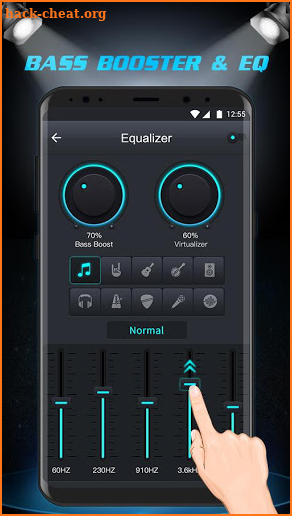 Free Music Player - Equalizer & Bass Booster screenshot