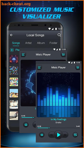 Free Music Player - Equalizer & Bass Booster screenshot