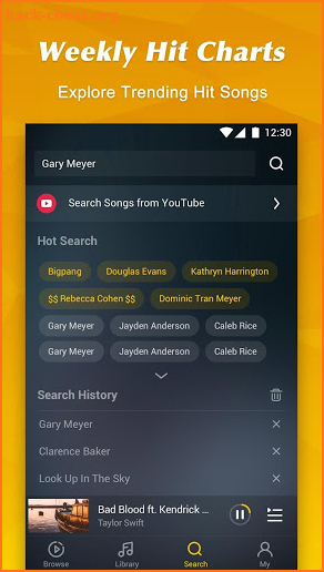 Free Music Player (Plus) - Online & Offline Music screenshot