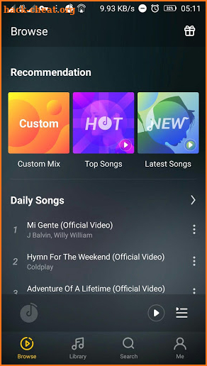Free Music Player(Plus) - Online & Offline Music screenshot