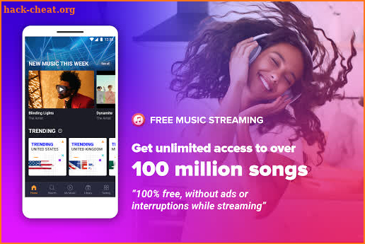 Free Music Streaming: Trending for Tube Music Song screenshot