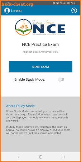 Free National Counselor Exam Questions & Answers screenshot