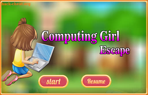Free New Escape Game 101 Computing Girl Escape screenshot