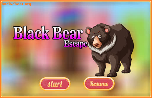Free New Escape Game 123 Black Bear Escape screenshot