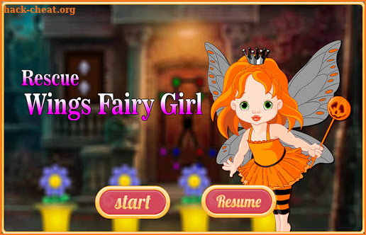 Free New Escape Game 132 Rescue Wings Fairy Girl screenshot