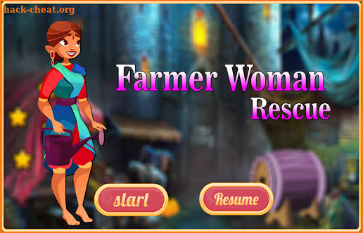 Free New Escape Game 135 Farmer Woman Rescue screenshot