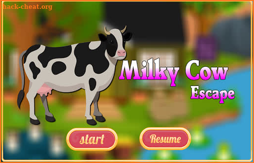 Free New Escape Game 137 Milky Cow Escape screenshot