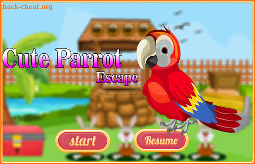 Free New Escape Game 140 Cute Parrot Escape screenshot