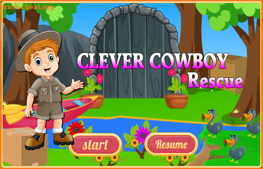 Free New Escape Game 141 Clever Cowboy Rescue screenshot