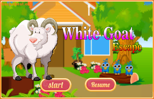 Free New Escape Game 142 White Goat Escape screenshot
