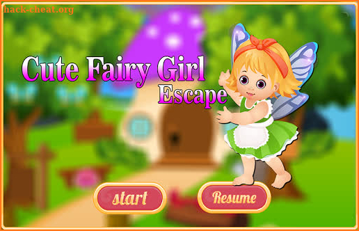 Free New Escape Game 153 Cute Fairy Girl Escape screenshot