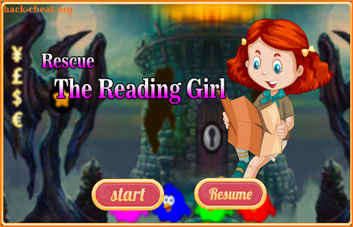 Free New Escape Game 157 Rescue The Reading Girl screenshot