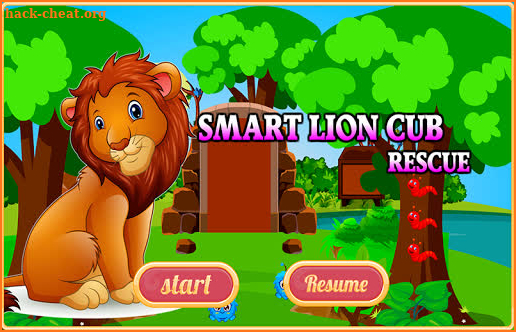 Free New Escape Game 160 Smart Lion Cub Rescue screenshot