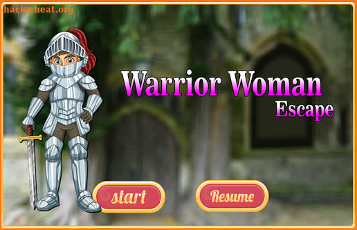 Free New Escape Game 20 Warrior Woman Escape screenshot