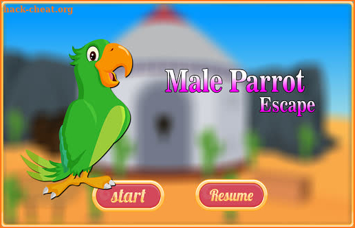 Free New Escape Game 33 Male Parrot Escape screenshot