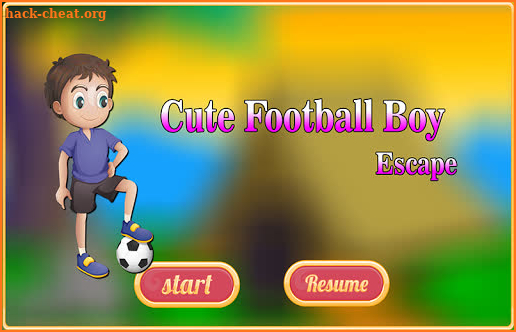 Free New Escape Game 34 Cute Football Boy Escape screenshot