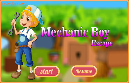 Free New Escape Game 39 Mechanic Boy Escape screenshot