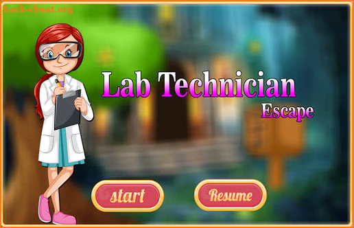 Free New Escape Game 43 Lab Technician Escape screenshot