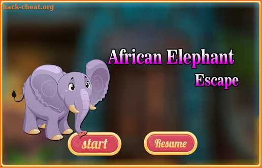 Free New Escape Game 62 African Elephant Escape screenshot