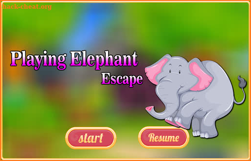 Free New Escape Game 90 Playing Elephant Escape screenshot