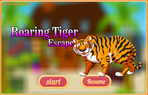 Free New Escape Game 92 Roaring Tiger Escape screenshot