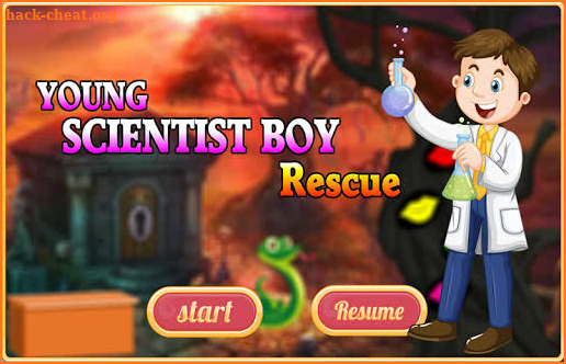 Free New Escape Game Young Scientist Boy Rescue screenshot