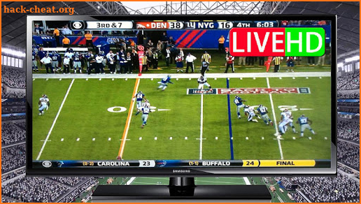 Free NFL NCAA Football HD Streaming screenshot