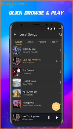 Free Offline Music Player screenshot