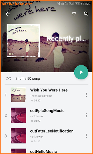 Free Offline Music Player - Local, Without Wifi screenshot