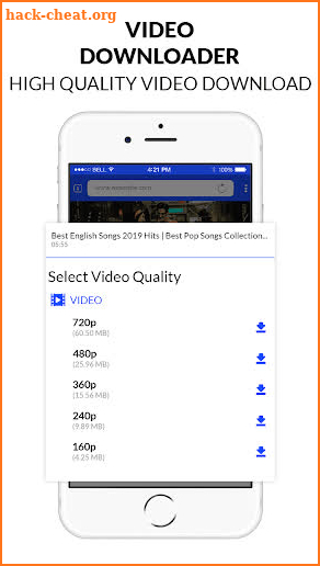 Free online video download - All Video Downloader screenshot