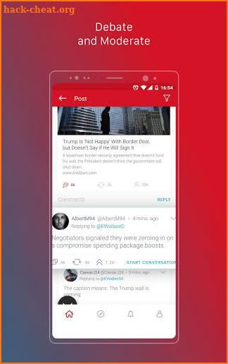 Free Parler Social Speech App Last Update screenshot