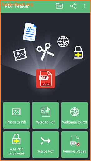 Free PDF Converter: Images to PDF & Word to PDF screenshot