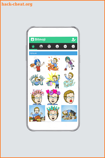 free personal emoji screenshot